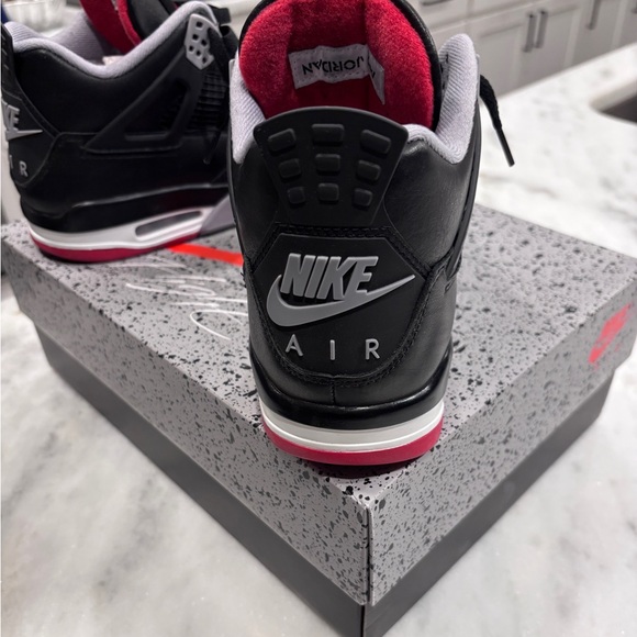 Black and Red Sneakers - Picture 3 of 9